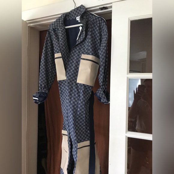 Jonny Cota, Making the Cut. First run navy print jumpsuit. New w/ tags sz small - Picture 4 of 6